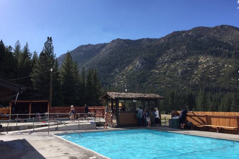Grover Hot Springs State Park Swimming Pool