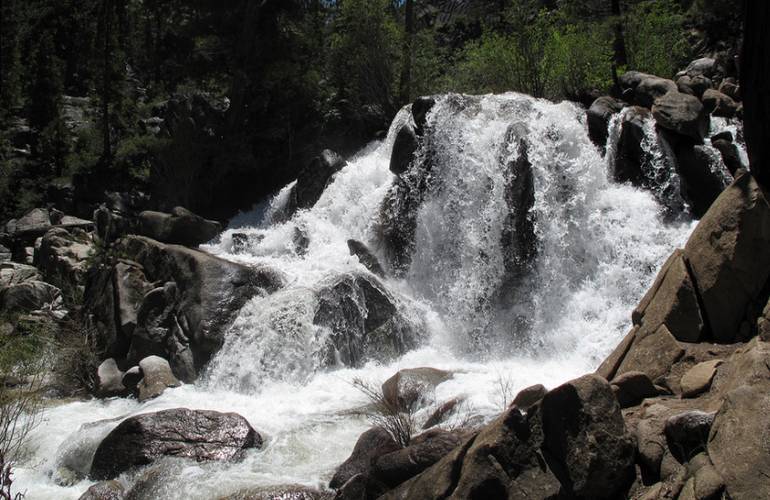 Grover Hot Springs State Park Waterfall