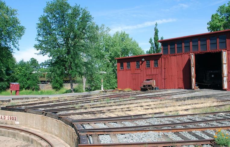 Jamestown 1897 State Historic Park Roundhouse