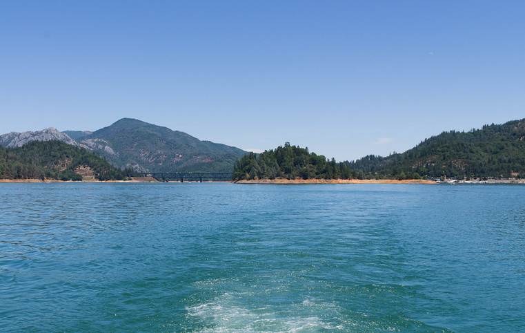 Lake Shasta Northern California