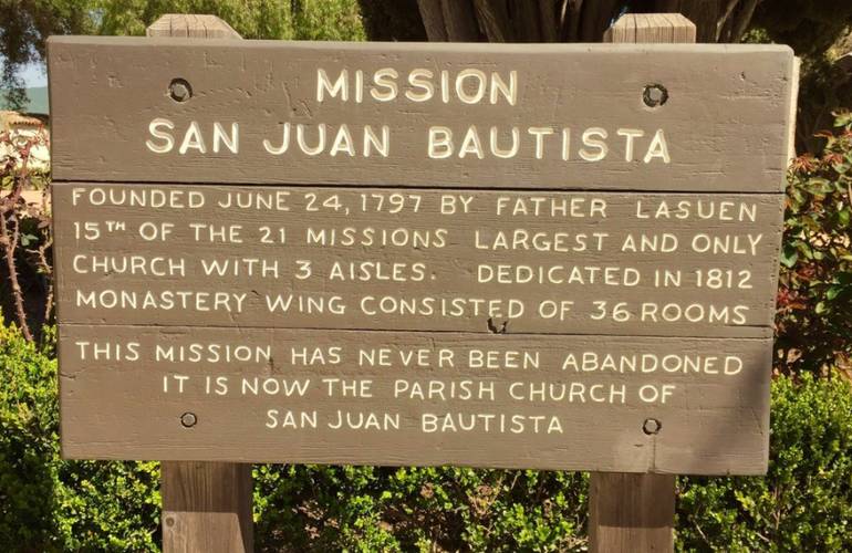 San Juan Bautista State Historic Park