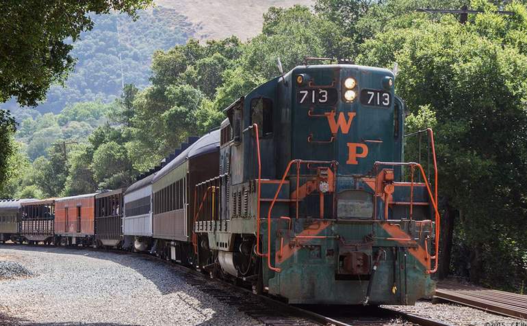 Niles Canyon Railway Weekend Train Excursion