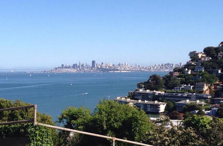 View of San Francisco from Sausalito