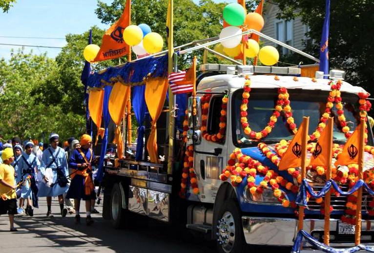 Stockton Sikh Temple Parade