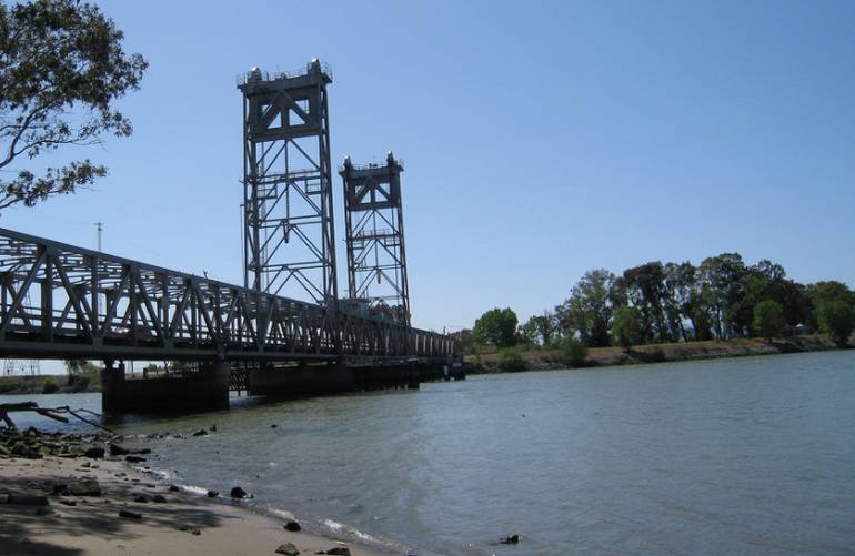 Three Mile Slough Bridge