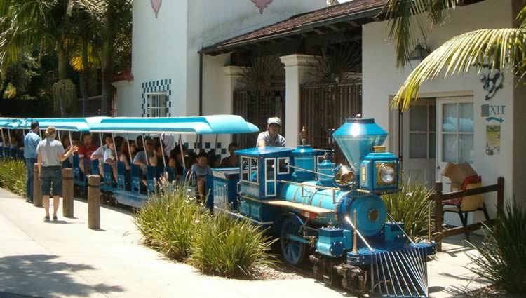 Santa Barbara Zoo Train