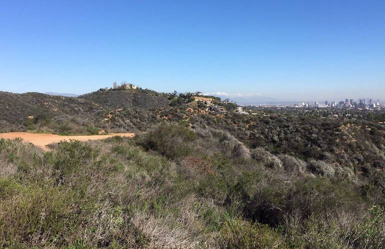 Will Rogers State Historic Park Downtown Los Angeles View