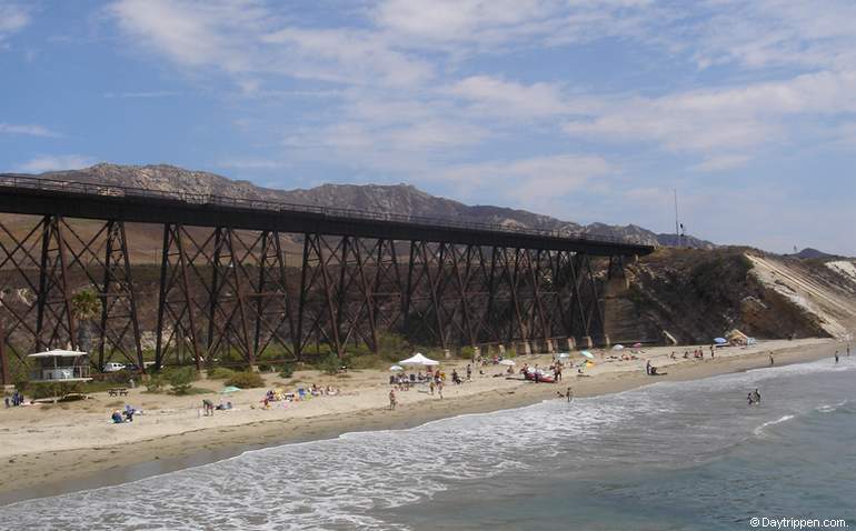 Train Trestle Gaviota Beach California