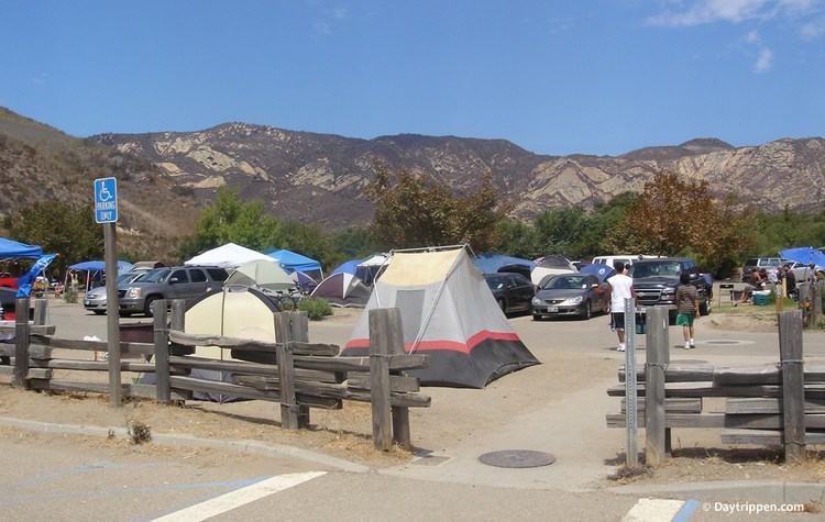 Tent Camping Gaviota State Park Campground