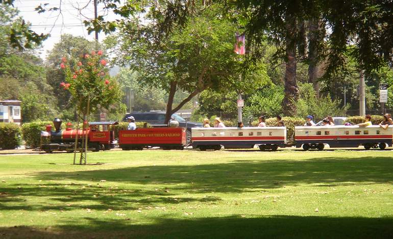 Griffith Park & Southern Railroad Kids Day Trip