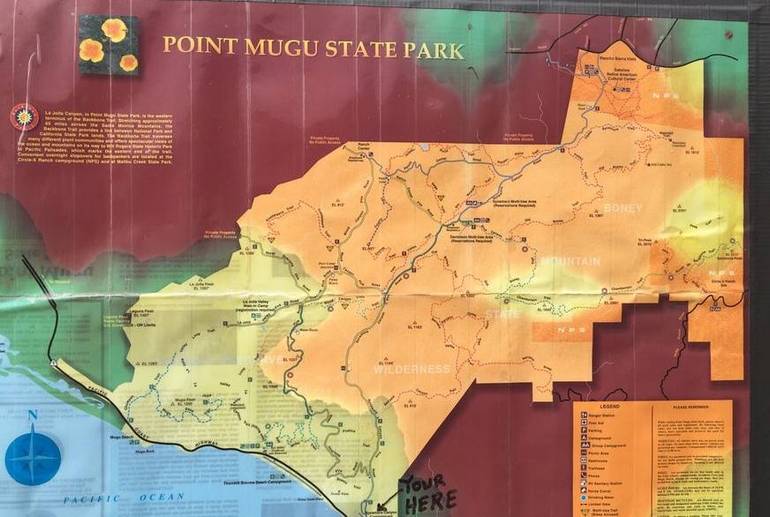 Point Mugu State Park Map