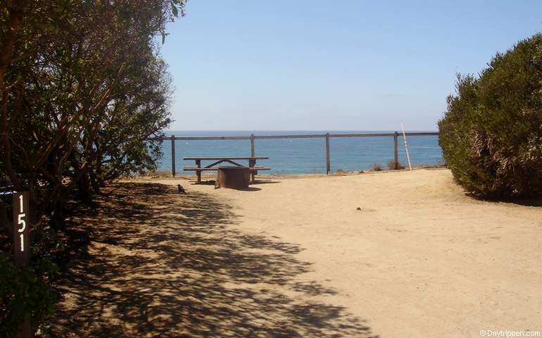 San Elijo State Beach Campsite 151