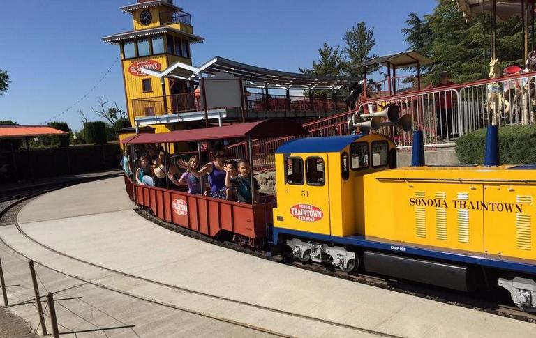 Sonoma Train Town Day Trip Theme Park Train Rides