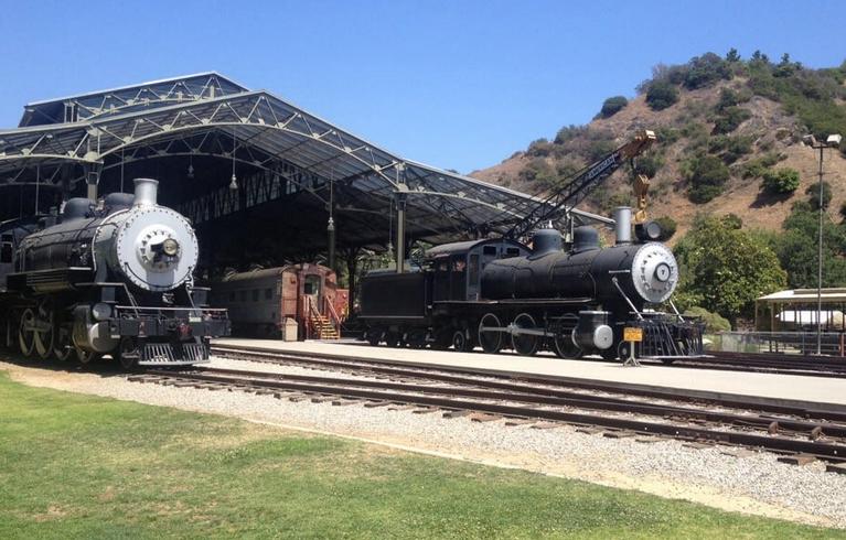 Travel Town Train Museum Griffith Park