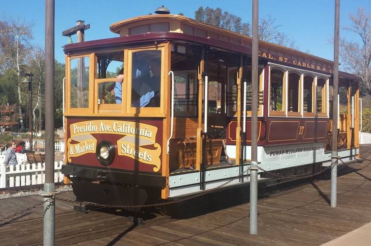 Old Poway Park Trolley Car