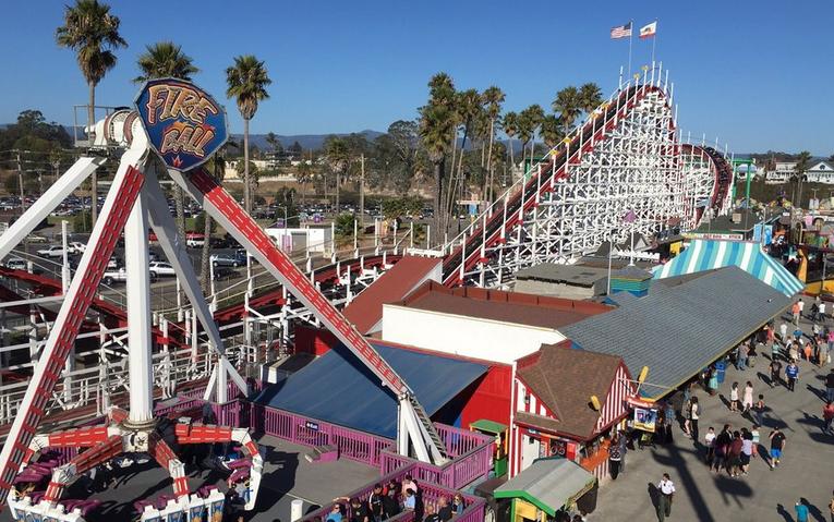 Santa Cruz Beach Boardwalk Amusement Park - California's Classic