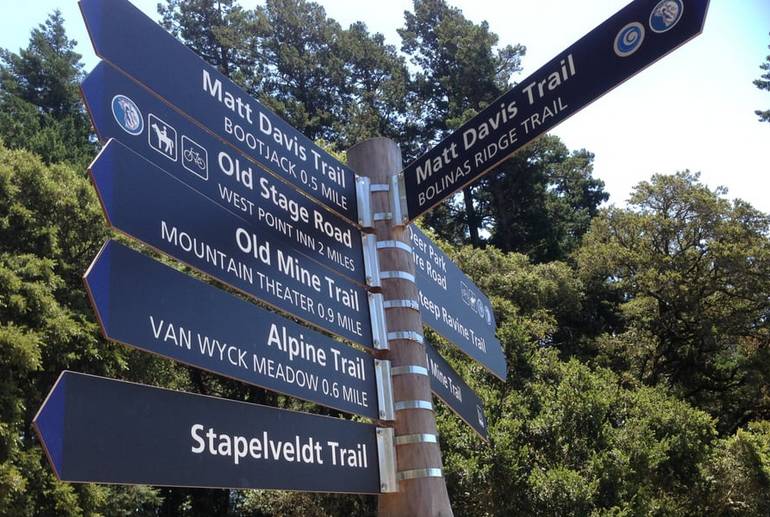 Mt. Tamalpais Hiking Trails