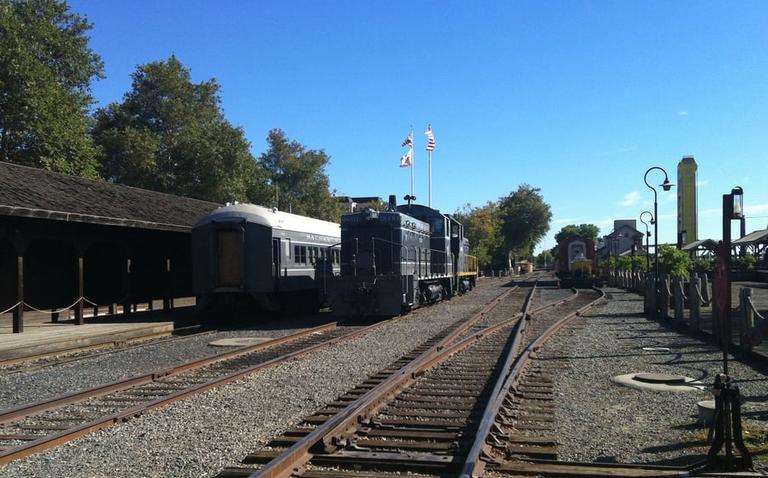 Old Town Sacramento Train Station