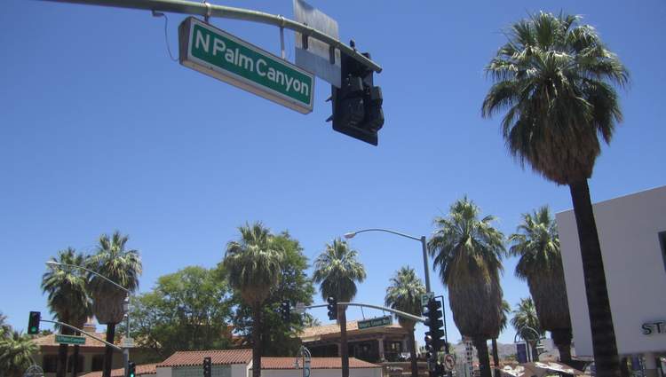 Palm Canyon Drive Centrum Palm Springs