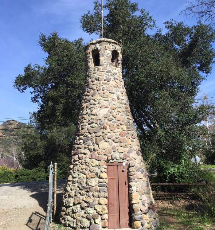 Peter Strauss Ranch Entrance Tower