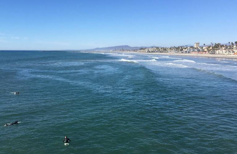Surfers Oceanside California
