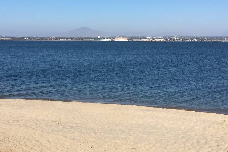 Silver Strand Beach Bayside