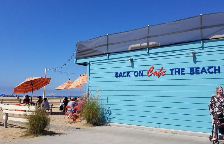 Back On the Beach Cafe Santa Monica