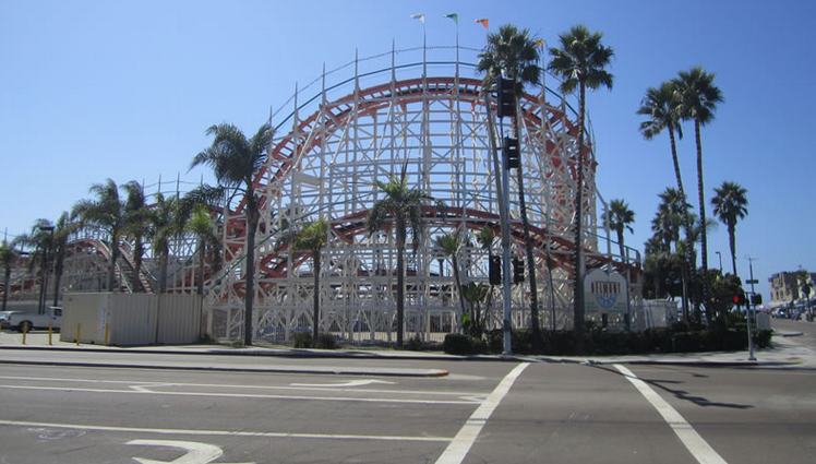 Giant Dipper Roller Coaster Belmont Park