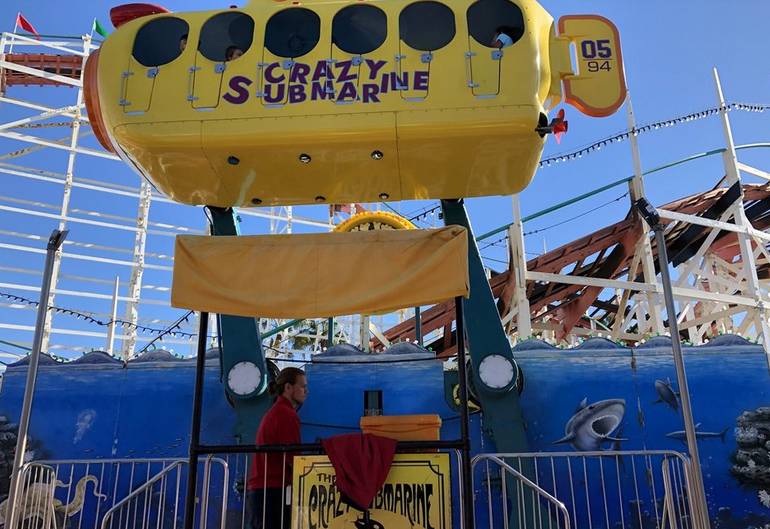 Belmont Park Crazy Submarine