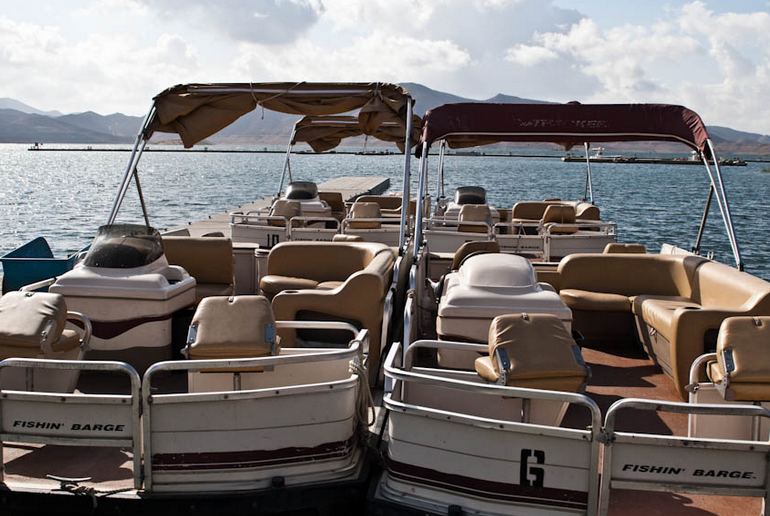 Diamond Valley Lake Pontoon Boats