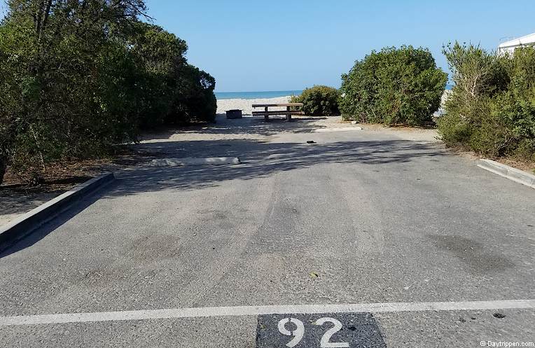 Doheny State Beach Beachfront Campsite 92