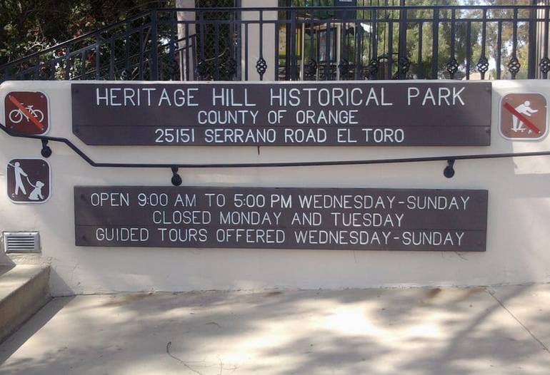 Heritage Hill Historical Park Hours of Operation