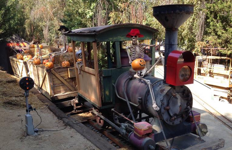 Los Angeles Live Steamers Ghost Train