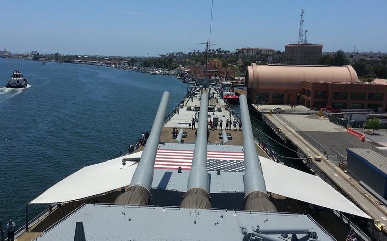 USS Iowa Los Angeles