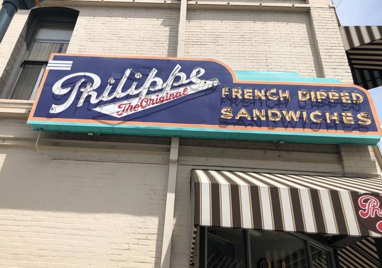 Philippe Original Beef Dipped Sandwich