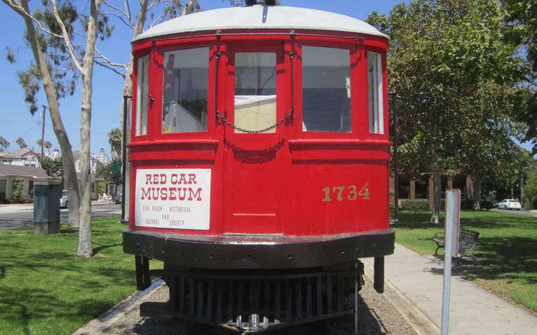 Seal Beach Red Car Museum