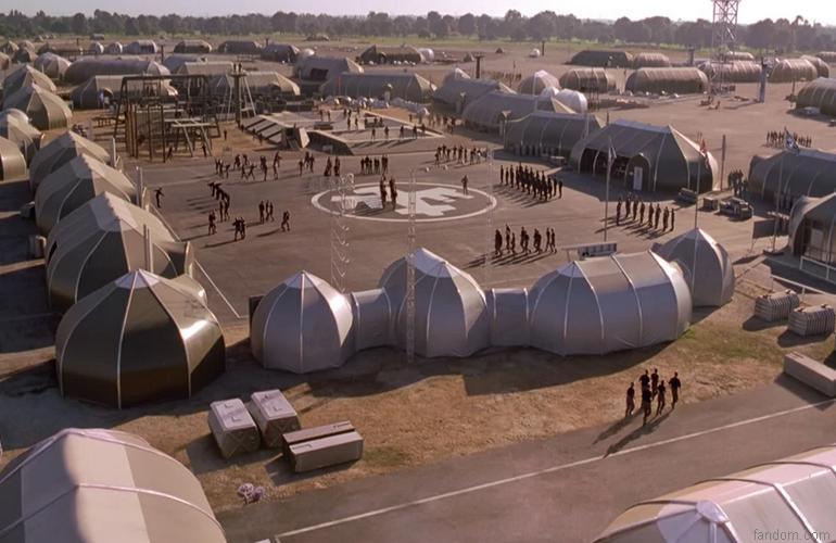 Starship Troopers Boot Camp at Mile Square Park