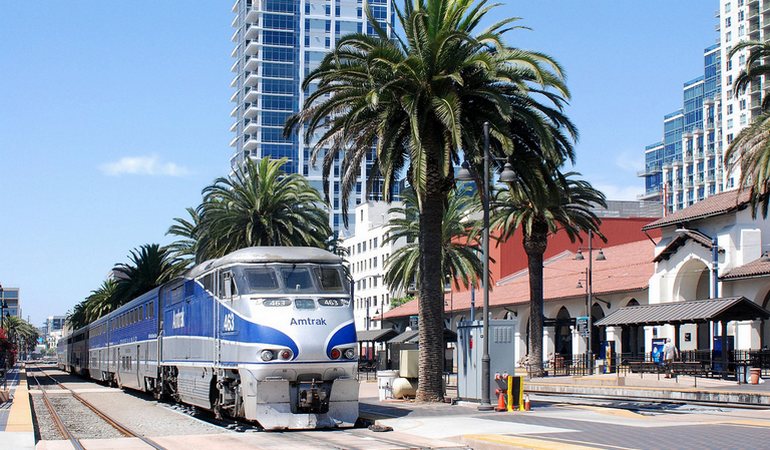 Pacific Surfliner San Diego Station