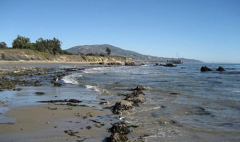 Carpinteria Beach Near Santa Barbara