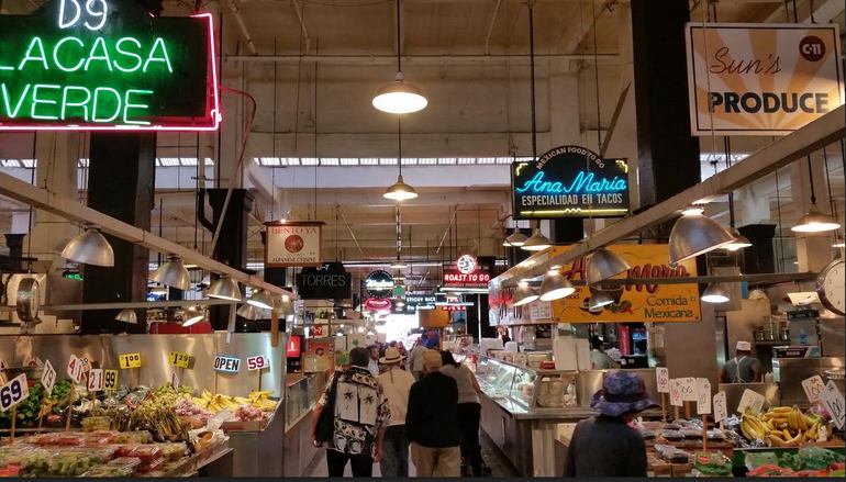 Grand Central Market Downtown Los Angeles