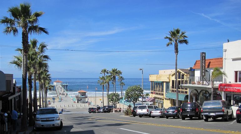 Downtown Manhattan Beach