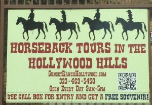 Sunset Ranch Hollywood Day Trip Horseback Trail Rides