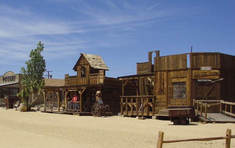 Pioneer Town Western Movie Set