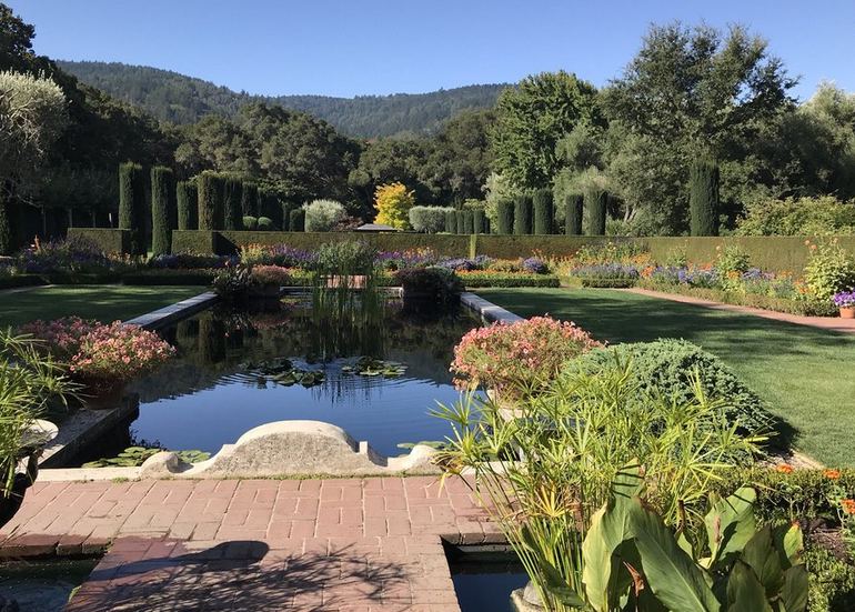 View of Gardens from the House