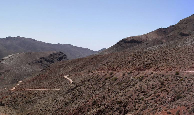 Titus Canyon Road Red Pass