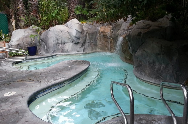 Sycamore Springs Resort Oasis Waterfall Lagoon