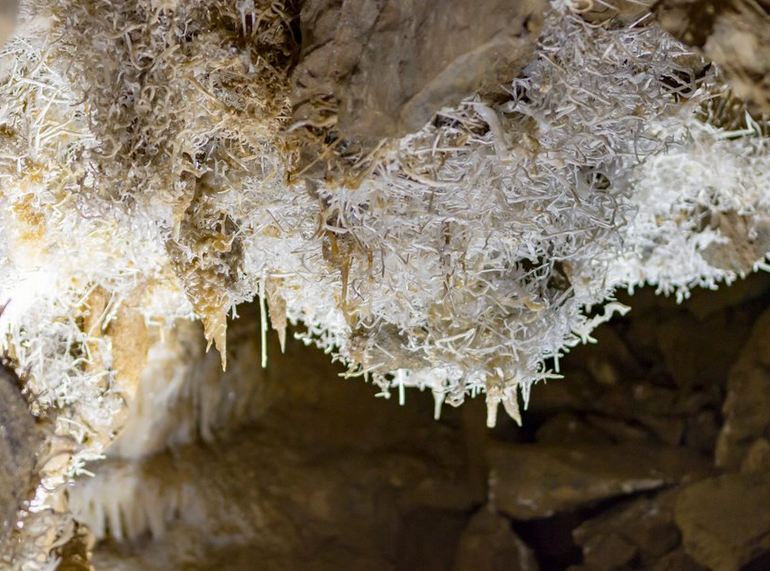 Black Chasm Cavern Helictites