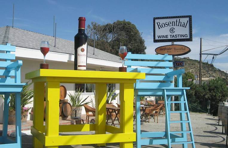 Rosenthal Estate Wine Tasting Room Malibu Beach