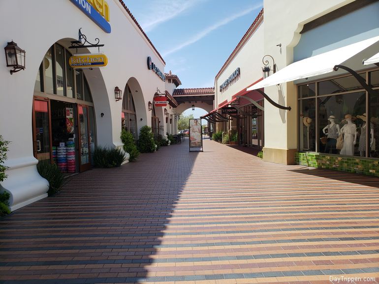 Interior View Outlet Mall