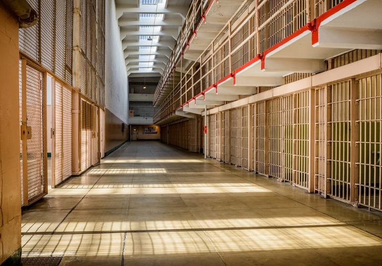 Prison Laundry Jail Cells
